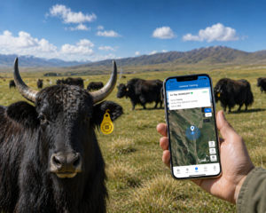 GPS Ear Tag Tracker for Cattle and Sheep Livestock Monitoring System