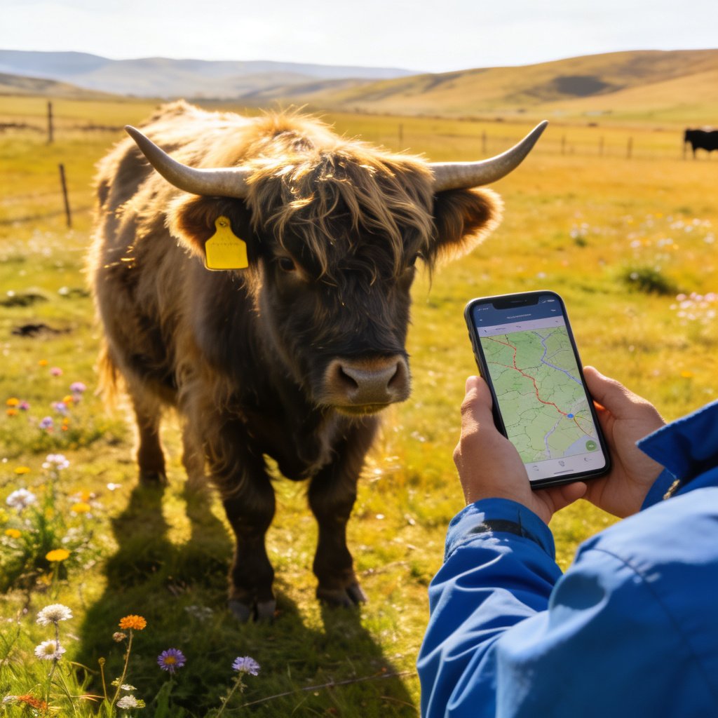 GPS Ear Tag Tracker for Cattle and Sheep Livestock Monitoring System