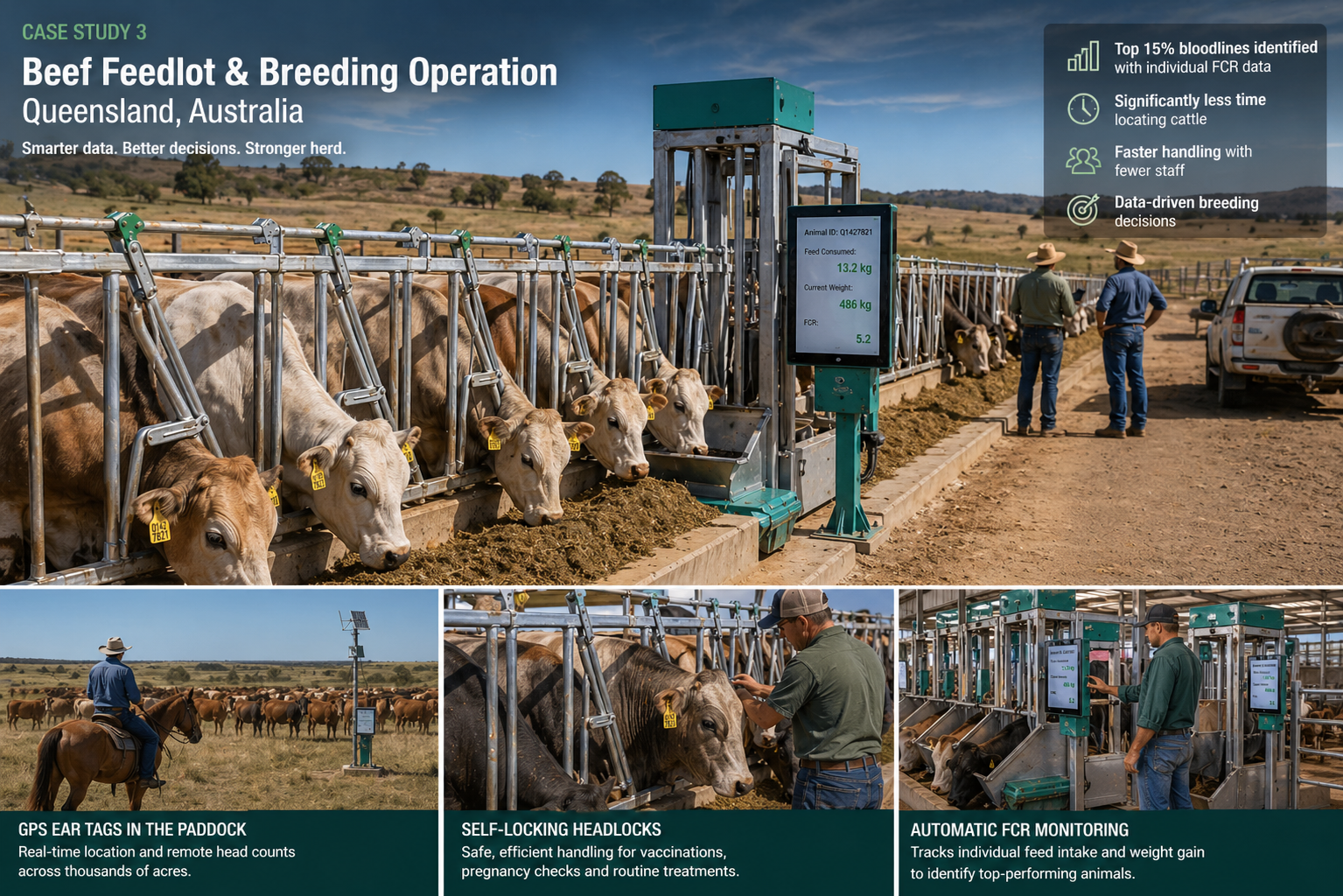 Beef Feedlot & Breeding Operation in Queensland, Australia