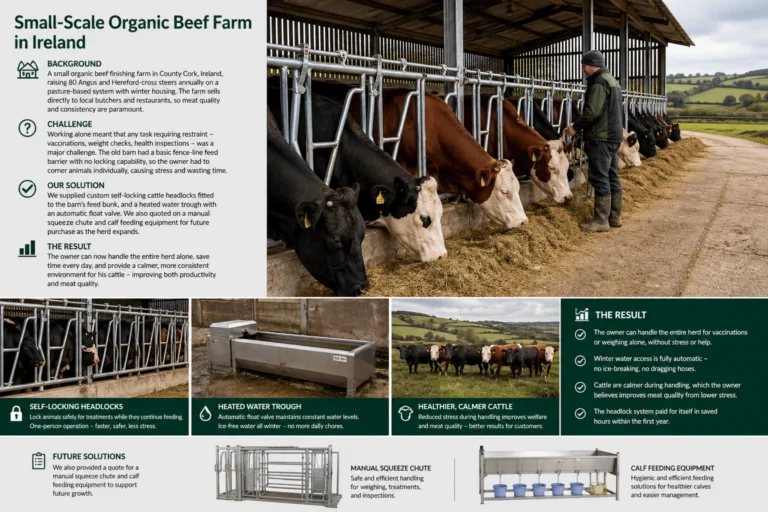 Small-Scale Organic Beef Farm in Ireland
