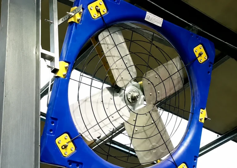 Livestock Fan for Barn Ventilation and Cooling