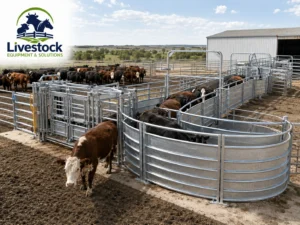 Cattle Handling System for Farm Treatment and Vaccination