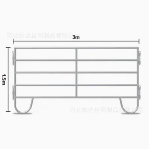Portable Horse Panels for Mobile Livestock Fencing